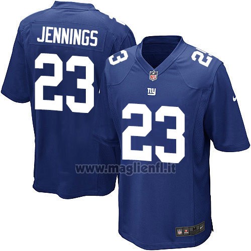 Maglia NFL Game New York Giants Jennings Blu